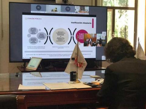 Participa Contraloría en reunión sobre el sistema Declaranet imagen 1