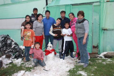 Cae sorpresiva granizada en el municipio de Nanacamilpa imagen 3