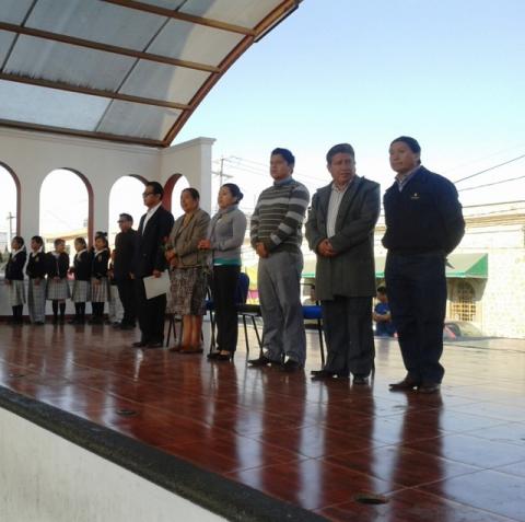 Encabeza presidenta honorifica del DIF homenaje al Lábaro Patrio imagen 2