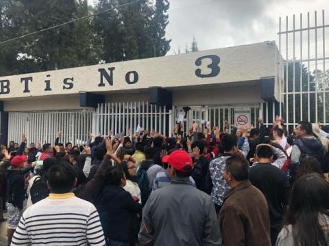 Conato de violencia en el CBTIS 03; impiden realizar examen