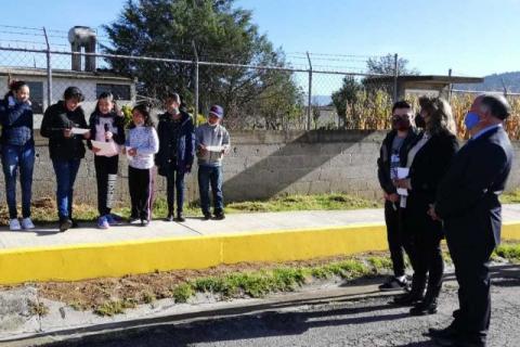 José Macias asume compromiso con infantes de Atlangatepec imagen 1