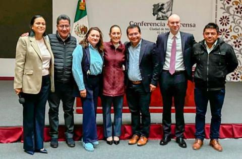 Ratifica Claudia Sheinbaum a Carlos Luna como delegado de Bienestar