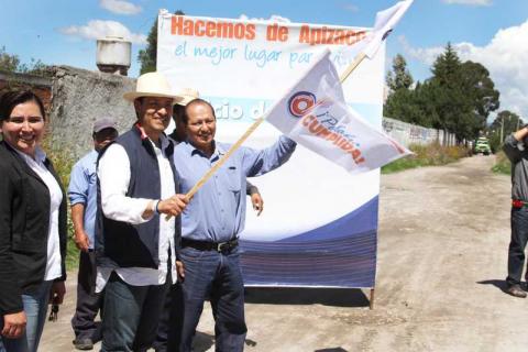 Da inicio Orlando Santacruz a obras en comunidades imagen 3