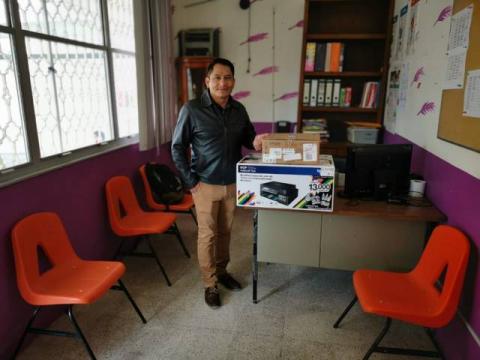 Alcalde impulsa la educación de niños del kínder “Ignacio Aldama” imagen 2