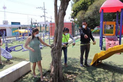 Acordonan plaza central de Xiloxoxtla para evitar contagios de Covid-19 imagen 2