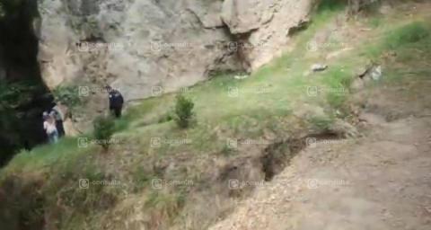 Encuentran cuerpo en descomposición en Cuahutelulpan