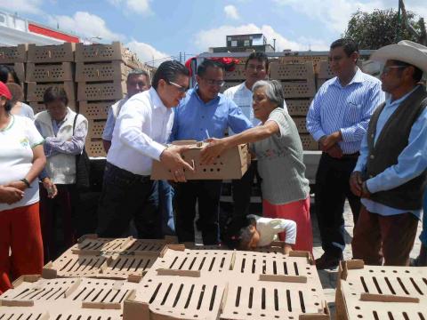 Presumen PRI rescate de criadero de pollos imagen 1