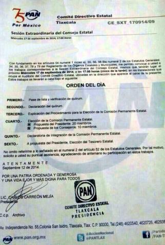 Se “trompieza” dirigente del PAN