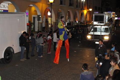 Magno desfile navideño en Zacatelco imagen 2