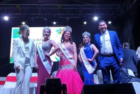 Jocelyn Rodríguez fue coronada como reina de la feria Atlangatepec