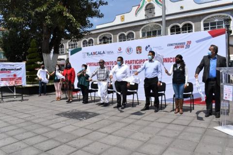 Arrancan en Zacatelco Brigadas Municipales ante Covid-19 e Influenza imagen 1