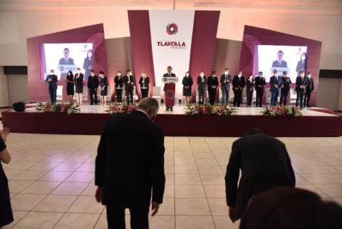 Jorge Corichi inicia su periodo como alcalde de Tlaxcala
