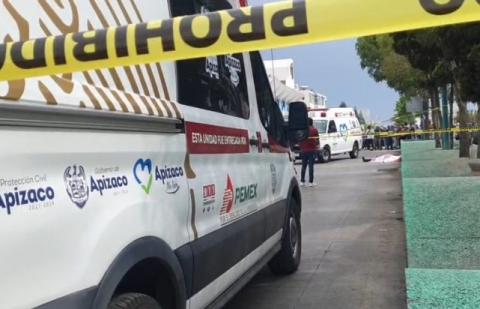 Ejecutan a balazos a un masculino en Apizaco