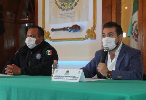 Anuncia alcalde de Huamantla operativo para retiro de comercio informal