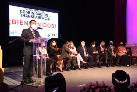Se suma Tlaxcala Capital a Semana de la Comunicación y la Transparencia.