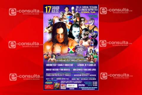 En Ixtenco se realizará un evento de lucha libre profesional