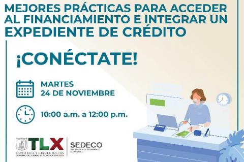 Invitan a Mipymes de Tlaxcala a participar en el Webinar