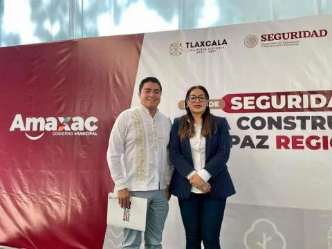 Encabeza alcalde de Amaxac mesa de seguridad para construcción de la paz