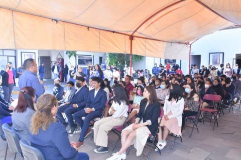 Ángelo Gutiérrez inauguró exposición “Trazos de Libertad” en Apetatitlán imagen 2
