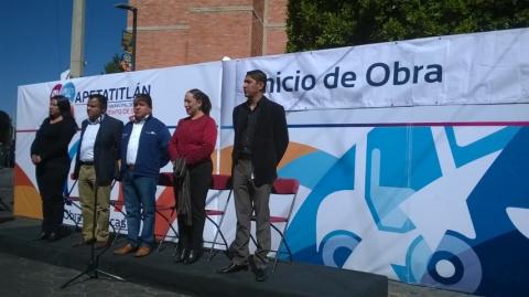 Arrancó rehabilitación de más calles en Apetatitlán