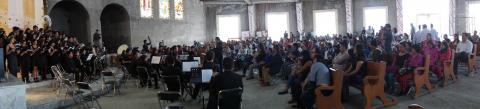 Se presenta la orquesta sinfónica de la Buap en San Pablo del Monte imagen 2
