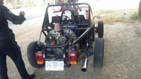 Policía capitalina recupera buggy que tenía reporte de robo imagen 3
