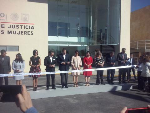 Queda instalado el Centro de Justicia para las Mujeres de Tlaxcala
