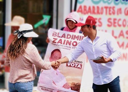 Vamos a defender la transformación que traerá bienestar: Bladimir Zainos