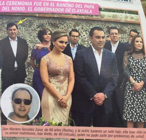 Difunden imágenes de la boda de Mariano y Doris imagen 1