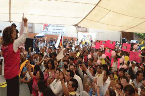 8 días para derrotar al mal gobierno, cierra Lorena en Tlaxcala