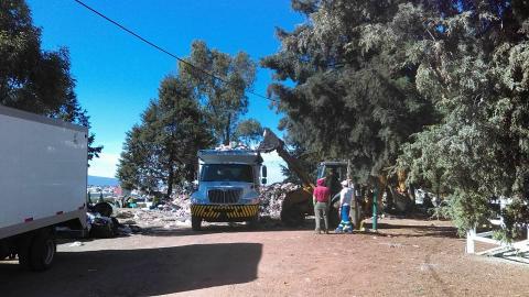 Contrarrestan acumulación de basura en Apizaco imagen 2