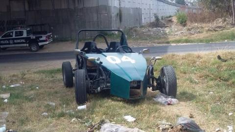 Policía capitalina recupera buggy que tenía reporte de robo imagen 1