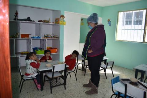 Inauguran estancia infantil en San Lucas Tecopilco