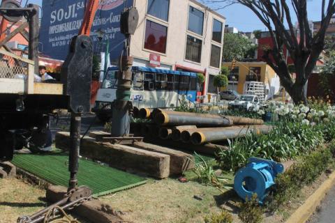 Trabaja CAPAM para resolver falla en sistema de bombeo de agua potable