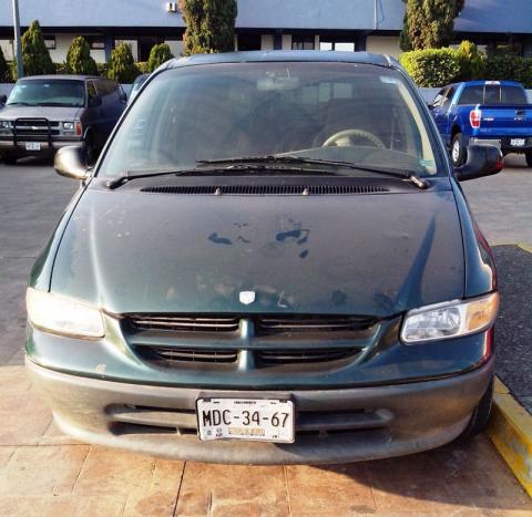 Localiza PGJE vehículo robado en el Estado de México