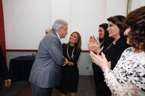 Lorena Cuéllar se reúne con el presidente electo de México imagen 1
