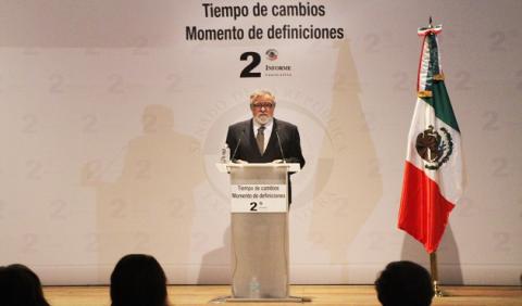 Acude Martha Palafox a 2° informe de actividades de Alejandro Encinas imagen 2