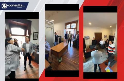 Exhorta Alfonso Sánchez a empleados del ayuntamiento de Tlaxcala a ser honestos