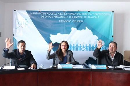 IAIP Tlaxcala solicitó diversa información a sujetos obligados