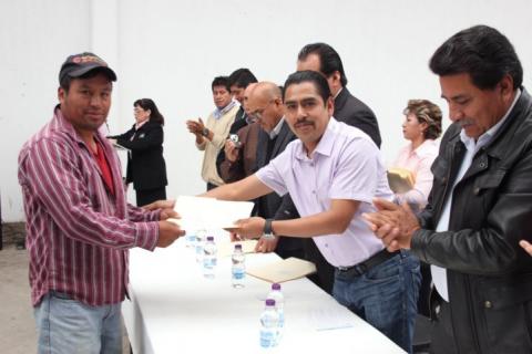 Clausura de cursos de la brigada de educación para el desarrollo rural 119 de Chiautempan imagen 1