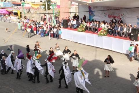 Arranco la Feria Matlalcueyetl Tetlanohcan 2018 con un desfile imagen 3