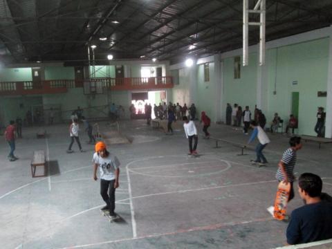 Apoya ayuntamiento de Tetlanohcan convivencia Skate imagen 4