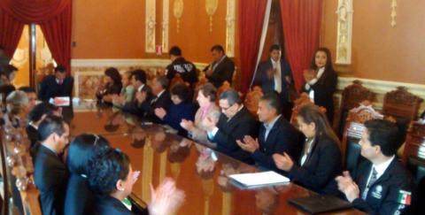 Alejandro Aguilar López presente en la firma de convenio entre Gobierno del Estado y la Profeco imagen 1