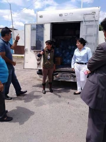 Axocomanitla entrega apoyo a daminificados imagen 2