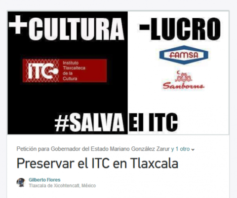 Más cultura, menos lucro, exigen ciudadanos a MGZ