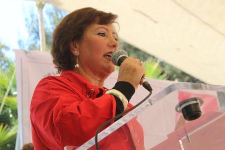 Indispensable llevar una vida sin violencia en los hogares: Luna imagen 1
