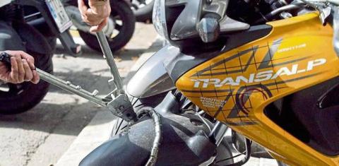 Fue a comer mole a Apizaco y cuando salió ya le habían robado su moto