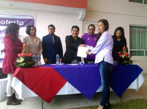 Toman protesta integrantes del Comité Municipal del PES en Ixtenco imagen 2