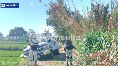 Asegura Guardia Nacional dos pipas con Gas LP extraído ilegalmente