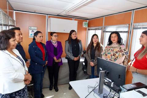 Fomentan la cultura de paz en Ixtenco: Instala Poder Judicial el CEJAMÓVIL imagen 2
